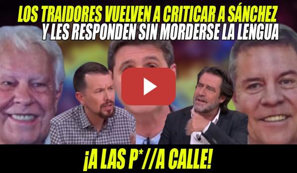Embedded thumbnail for Page CRITICA a Sánchez y Pablo Iglesias PIERDE los PAPELES-¡TRAIDOR SINVERGÜENZA, a la P*TA CALLE!