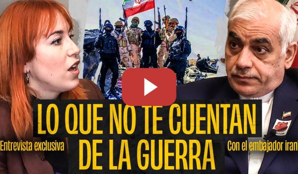 Embedded thumbnail for Irene Zugasti entrevista al embajador iraní en España, Reza Zabib
