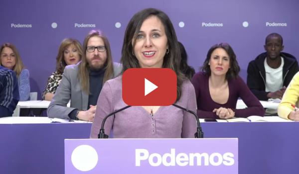 Embedded thumbnail for Discurso de Ione Belarra