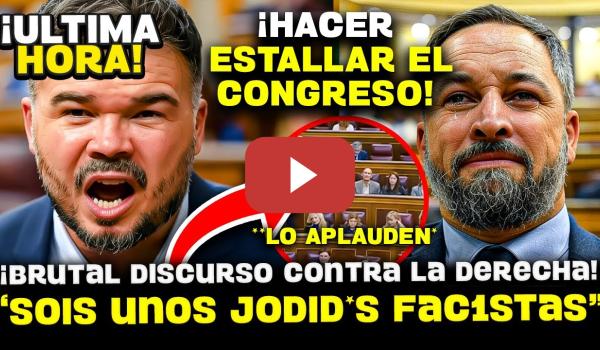 Embedded thumbnail for 💥¡¡ESCANDALO!! EL REPASO DE RUFIÁN QUE FULMINA A ABASCAL: DE TEJERO A TORRENTE 6 EN PLENO CONGRESO