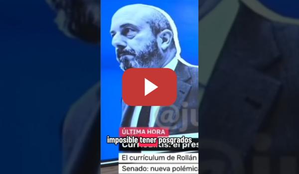 Embedded thumbnail for Caen miembros del por falsear sus currículums