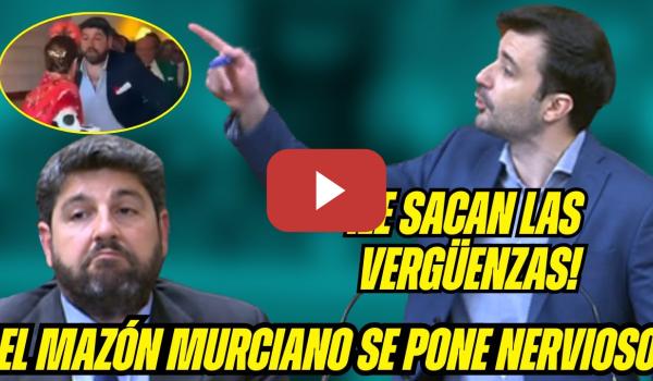 Embedded thumbnail for ¡Le CAE la del PULPO a López Miras! El MAZÓN de MURCIA de PARRANDA... Serna le da DURO!