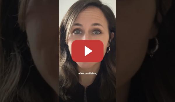 Embedded thumbnail for Belarra explica que las medidas de Vivienda son una M