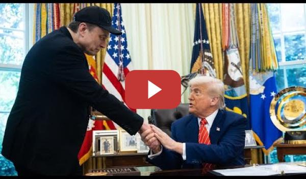 Embedded thumbnail for Musk se despide de la Casa Blanca prometiendo seguir asesorando a su &quot;amigo&quot; Trump