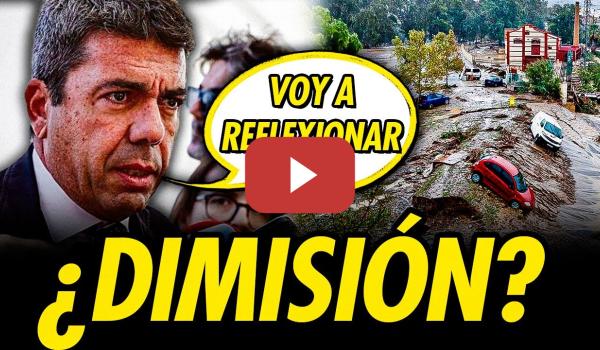 Embedded thumbnail for MAZÓN PROMETE REFLEXIONAR TRAS LAS CRÍTICAS DE LAS VÍCTIMAS DE LA DANA