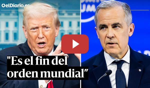 Embedded thumbnail for El primer ministro de Canadá planta cara a Trump en Davos