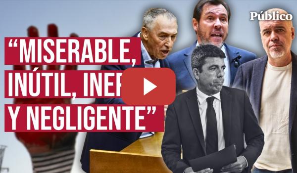 Embedded thumbnail for Puente contundente con Mazón: &quot;Se va dando un espectáculo lamentable tratando de culpar a otros&quot;