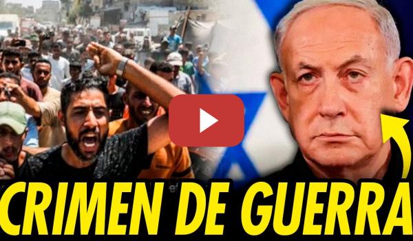 Embedded thumbnail for ISRAEL VUELVE A COMETER UN NUEVO CRIMEN DE GUERRA