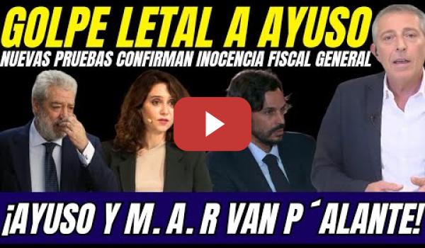 Embedded thumbnail for 💥 Miguel Ángel Campos HUNDE a Ayuso: DESVELA PRUEBAS que CONFIRMAN INOCENCIA del Fiscal General