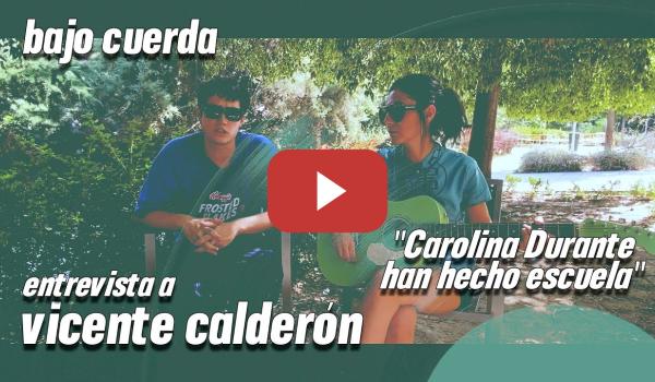 Embedded thumbnail for Bajo cuerda | Vicente Calderón: &quot;Carolina Durante sentaron las bases de toda la movida musical&quot;