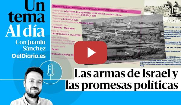 Embedded thumbnail for 🎙 PODCAST | Las armas de Israel y las promesas políticas · UN TEMA AL DÍA