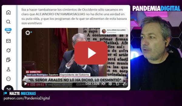 Embedded thumbnail for Desmontamos los bulos y difusores de la masacre en Irán. La mina de oro de Zapatero. Milei se brota