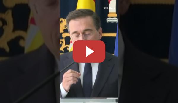 Embedded thumbnail for Albares hace un llamamiento a no entrar "IRREGULARMENTE" en España: "Van a ser devueltos"