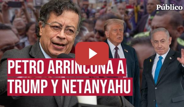 Embedded thumbnail for El aplaudido discurso de GUSTAVO PETRO contra TRUMP y NETANYAHU: "Ningún pueblo merece morir"
