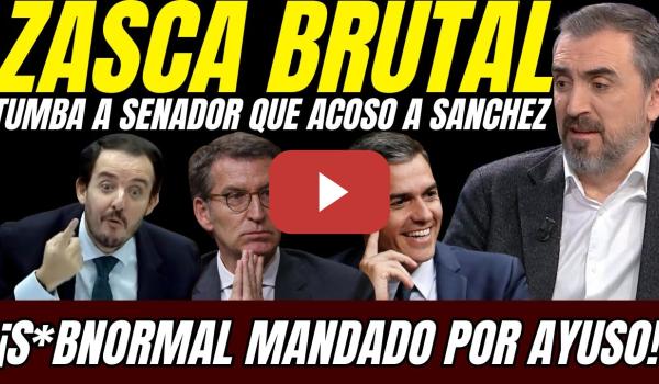 Embedded thumbnail for 💥 Ignacio Escolar DESTROZA al BOCAZAS de Alejo Miranda por su RIDÍCULO en el SENADO ¡S*BNORMAL!