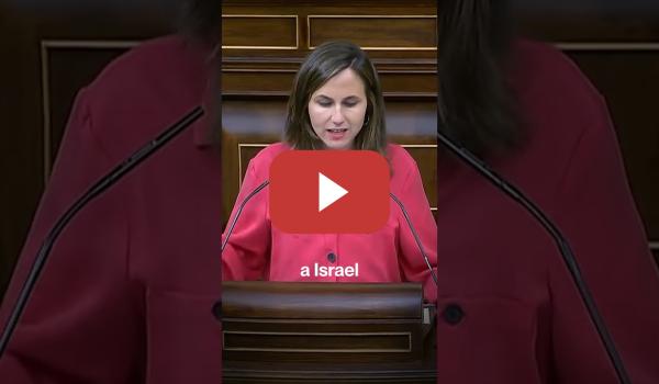 Embedded thumbnail for Rompan ya toda relación con el Estadio g3nocid4 de Israel | Ione Belarra al PSOE