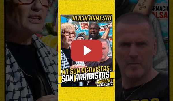 Embedded thumbnail for "Lo normal en este mundo es ser antifascista y están pervirtiendo el significado" | Alicia Armesto