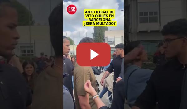 Embedded thumbnail for El agitador Vito Quiles organiza un acto ultra sin permiso en Barcelona
