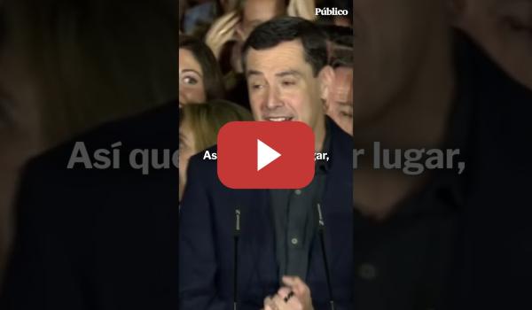 Embedded thumbnail for Moreno Bonilla se pronuncia tras la victoria del PP: "No hemos sacado matrícula de honor"