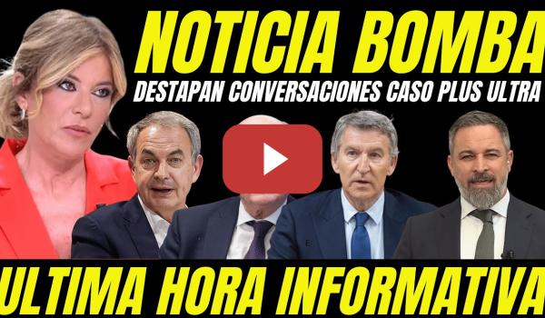 Embedded thumbnail for BOMBAZO "DESTAPAN GRABACIONES SECRETAS JUEZ GARCÍA CASTELLÓN , FEIJÓO Y VOX CASO PLUS ULTRA"