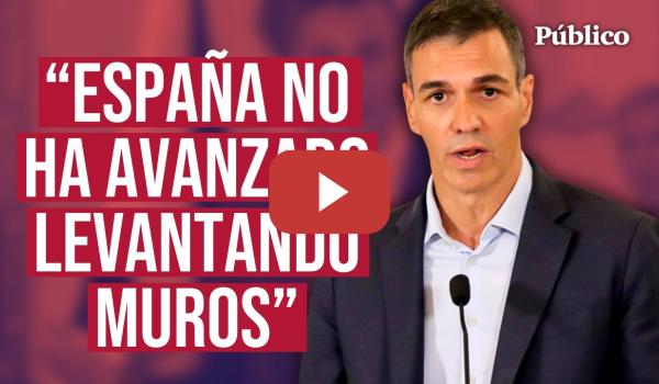 Embedded thumbnail for Así es el PLAN DE INTEGRACIÓN de SÁNCHEZ: "Solo hay dos maneras de afrontar las MIGRACIONES"