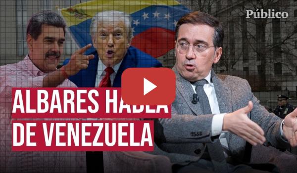 Embedded thumbnail for 🔴 Sigue en directo la comparecencia de ALBARES sobre VENEZUELA