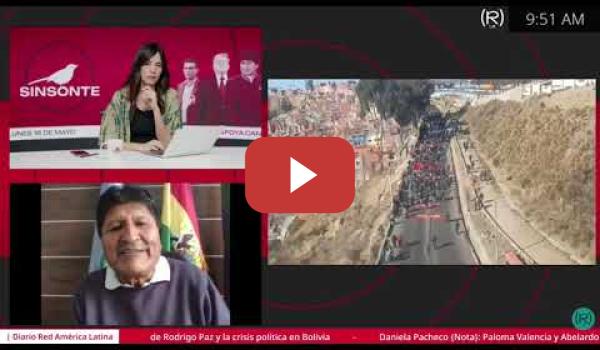 Embedded thumbnail for "Estados Unidos ya no es hegemonía pero se repliega a América Latina": Evo Morales en SINSONTE