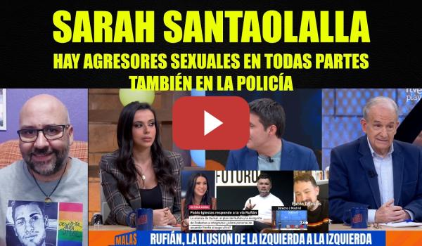 Embedded thumbnail for Sarah Santaolalla, hay agresiones sexuakes en todas partes, también en la policía. El sillón.