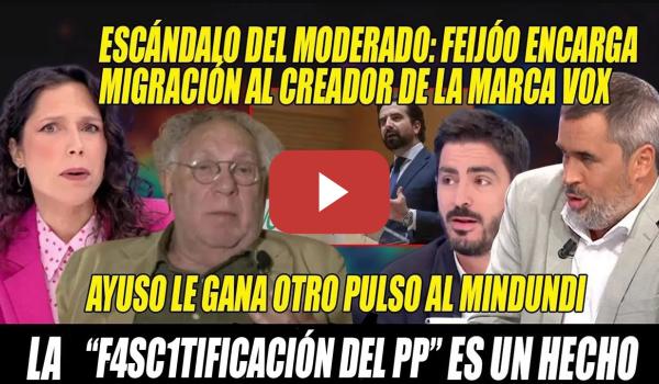 Embedded thumbnail for JAQUE al MINDUNDI Feijóo x otra DERROTA ante Ayuso🔥No se CALLAN x la F4SCIST1ZAC1ÓN del PP Nebot-Cué