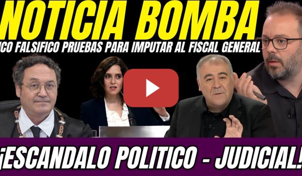 Embedded thumbnail for 💥 Antonio Maestre DESVELA PRUEBAS FALSIFICADAS de la UCO para IMPUTAR al Fiscal General