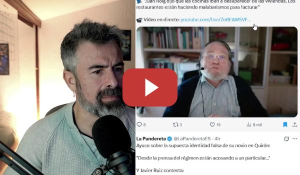 Embedded thumbnail for Últimamente no pasa NADA (bueno, El Pelucas, Leire Díez, los FACHAvales de VOX, TRUMP, VILLAREJO...)