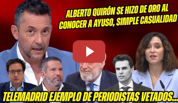 Embedded thumbnail for RUIZ REVIENTA a AYUSO tras ATACAR a TVE: Su PAREJA dio un PELOTAZO &quot;¡Si llega a ser BEGOÑA GÓMEZ!&quot;