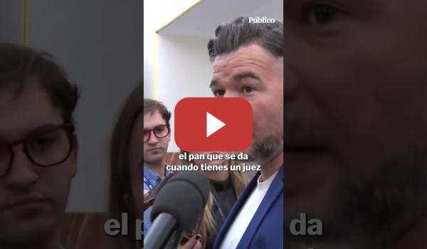 Embedded thumbnail for RUFIÁN, sobre la condena del hermano de Sánchez: "Es una sobrada. Luego viene también Begoña Gómez"