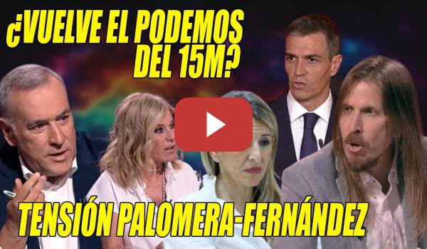 Embedded thumbnail for TORMENTA de TORTAS ANTE Fortes y TENSIÓN con Esther Palomera⚡ Pablo Fernández: ¡No APOYAREMOS al PP!