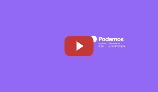 Embedded thumbnail for A la guerra, que vayan ellos. Ione Belarra y Irene Montero en Madrid