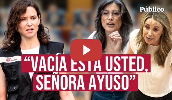 Embedded thumbnail for MANUELA BERGEROT y MAR ESPINAR retratan a AYUSO: "Presume de ser la más DESALMADA"