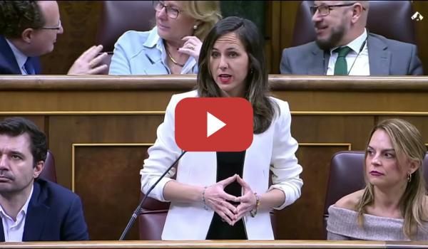 Embedded thumbnail for Ione Belarra exige a Sánchez que el NO A LA GUERRA no sean sólo palabras
