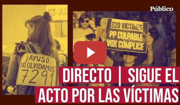 Embedded thumbnail for DIRECTO| Víctimas de la Dana y familiares de las 7291 víctimas de residencias, juntos por la verdad