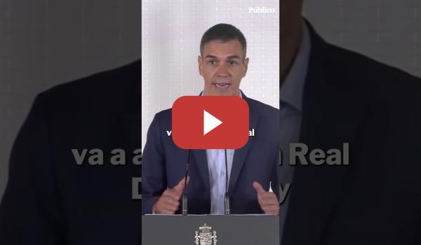 Embedded thumbnail for Pedro Sánchez anuncia "la mayor inversión en dependencia de nuestra historia democrática"