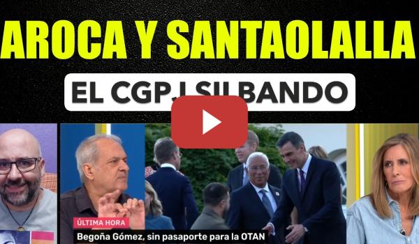 Embedded thumbnail for Javier Aroca y Sarah Santaolalla. El CGPJ silbando.