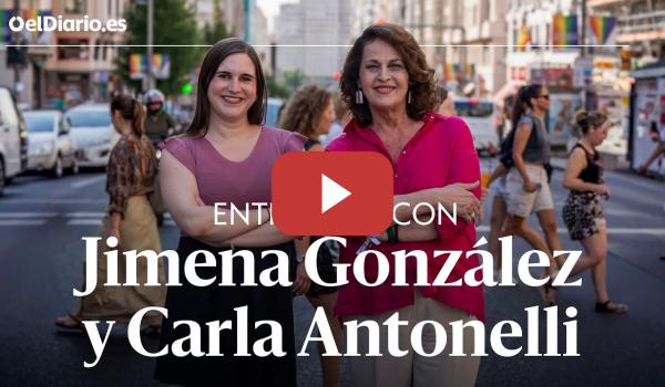 Embedded thumbnail for Entrevista a ANTONELLI y JIMENA GONZÁLEZ: &quot;El Orgullo es más importante que nunca, nos va la vida”