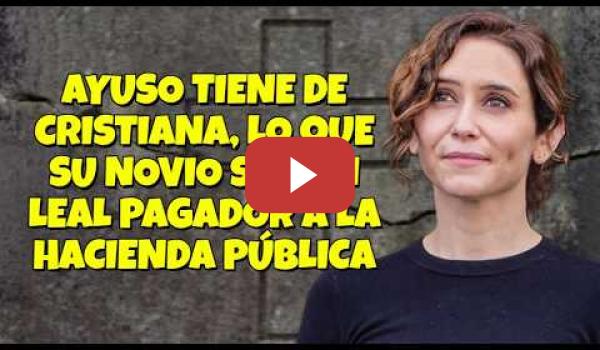 Embedded thumbnail for Ayuso hace el ridículo en Semana Santa con su falso Cristianismo