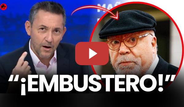 Embedded thumbnail for Villarejo señala a Javier Ruiz… y este estalla en directo