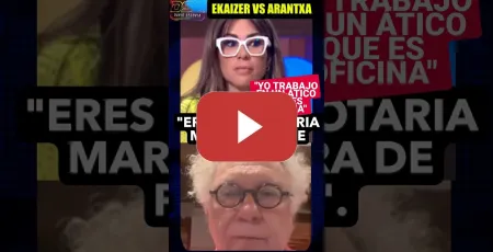 Embedded thumbnail for Ático Ayuso. Ernesto Ekaizer VS Arantxa Sánchez. Eres una notaria mareadora de perdiz.