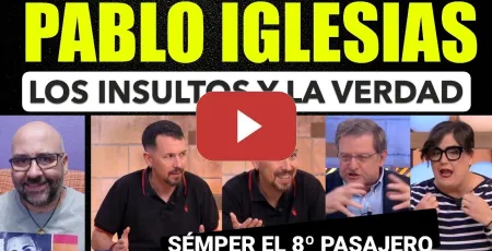 Embedded thumbnail for Pablo Iglesias. La derecha insulta a calzón quitao, el problema no es eso, es que roban y mienten.