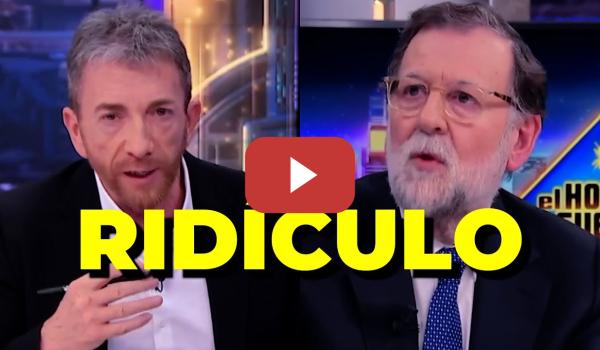 Embedded thumbnail for Pablo Motos y Mariano Rajoy hacen el ridículo en El Hormiguero hablando de la vivienda