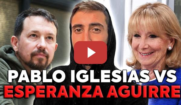 Embedded thumbnail for Pablo Iglesias en &quot;modo destroyer&quot; respondiendo a Esperanza Aguirre en TVE | EN LA DIANA