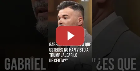Embedded thumbnail for Gabriel Rufián, al PSOE: "¿Tapan todo esto porque existe una guerra que no pueden ganar?"