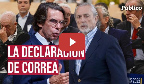 Embedded thumbnail for El líder de la Gürtel dice que &quot;no era amigo de Aznar&quot; aunque fue &quot;a la boda de su hija&quot;