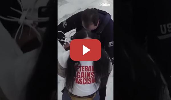 Embedded thumbnail for “Veteranos contra el fascismo”: Miembros del servicio militar contra Trump y la guerra de Israel